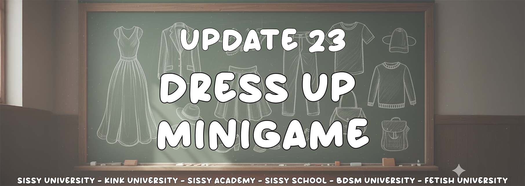 Cover Image for Update 23 - Dress Up minigame