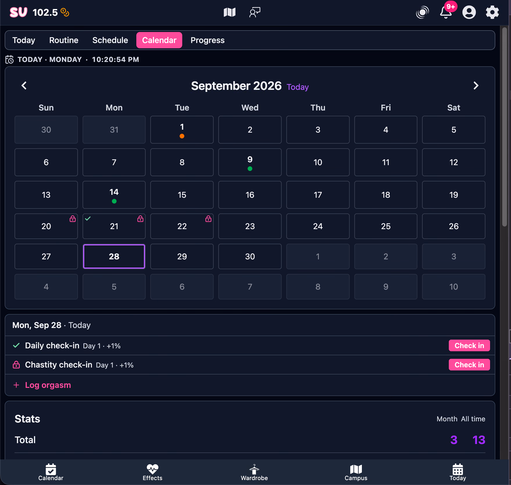 Calendar